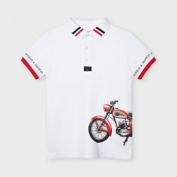 T-shirt Mayoral λευκό polo